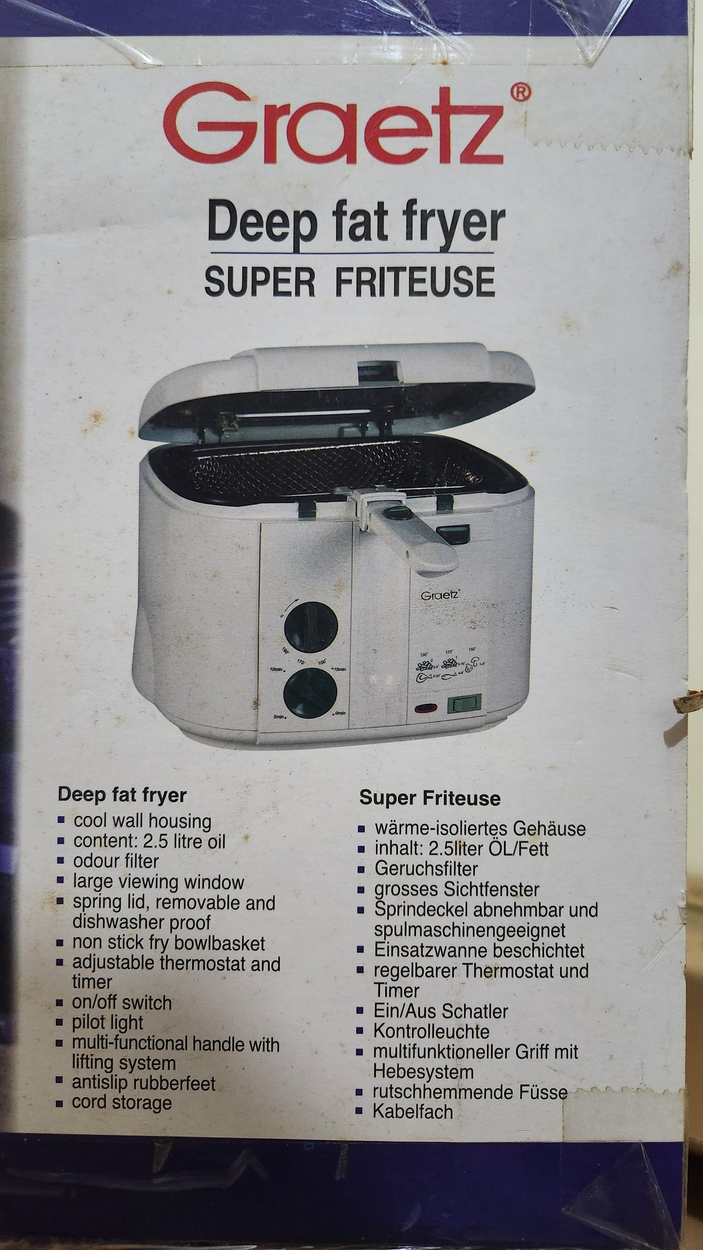 Graetz Deep Fat Fryer