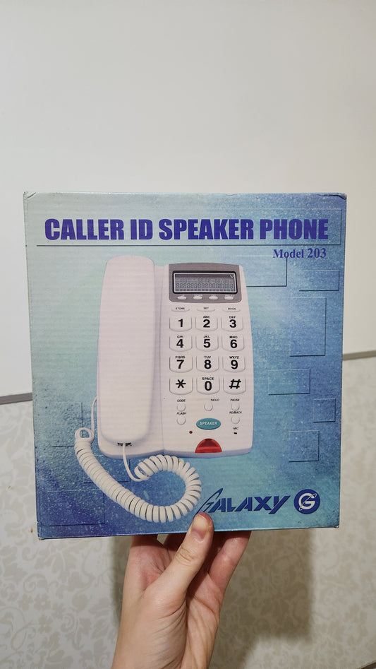 Galaxy Model 203 Caller ID Speaker Phone