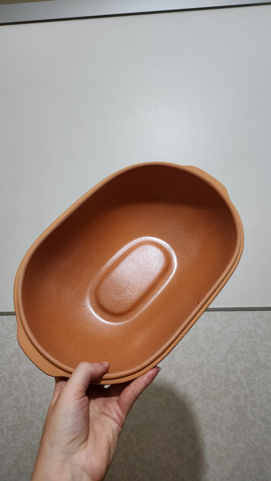 Scheurich German Clay Baker - Glazed Interior