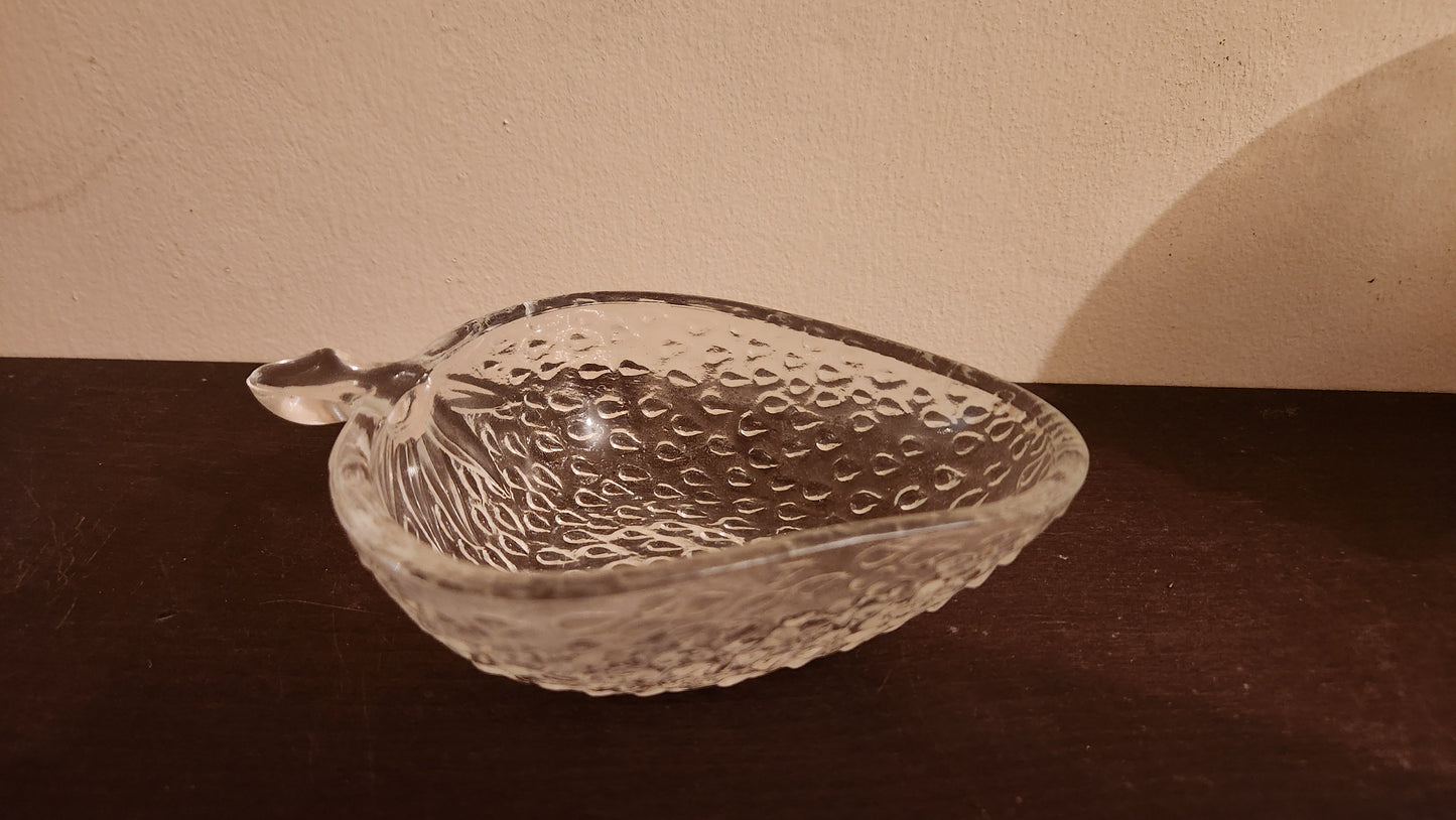 Set of 12 Vintage Fidenza Italy Glass Bowls - Moresca Pebble Design
