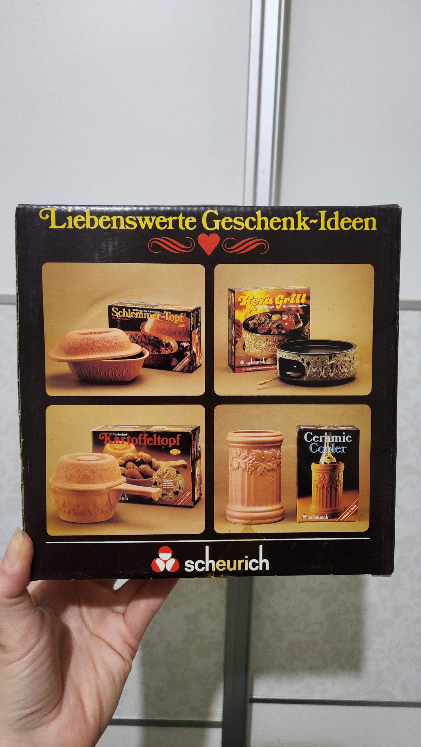 Vintage boxed Scheurich Back Keramik baking mold