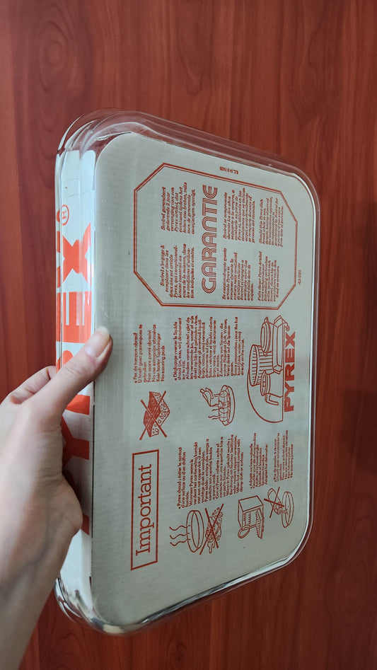 Pyrex Plat à four - Oven Dish - large