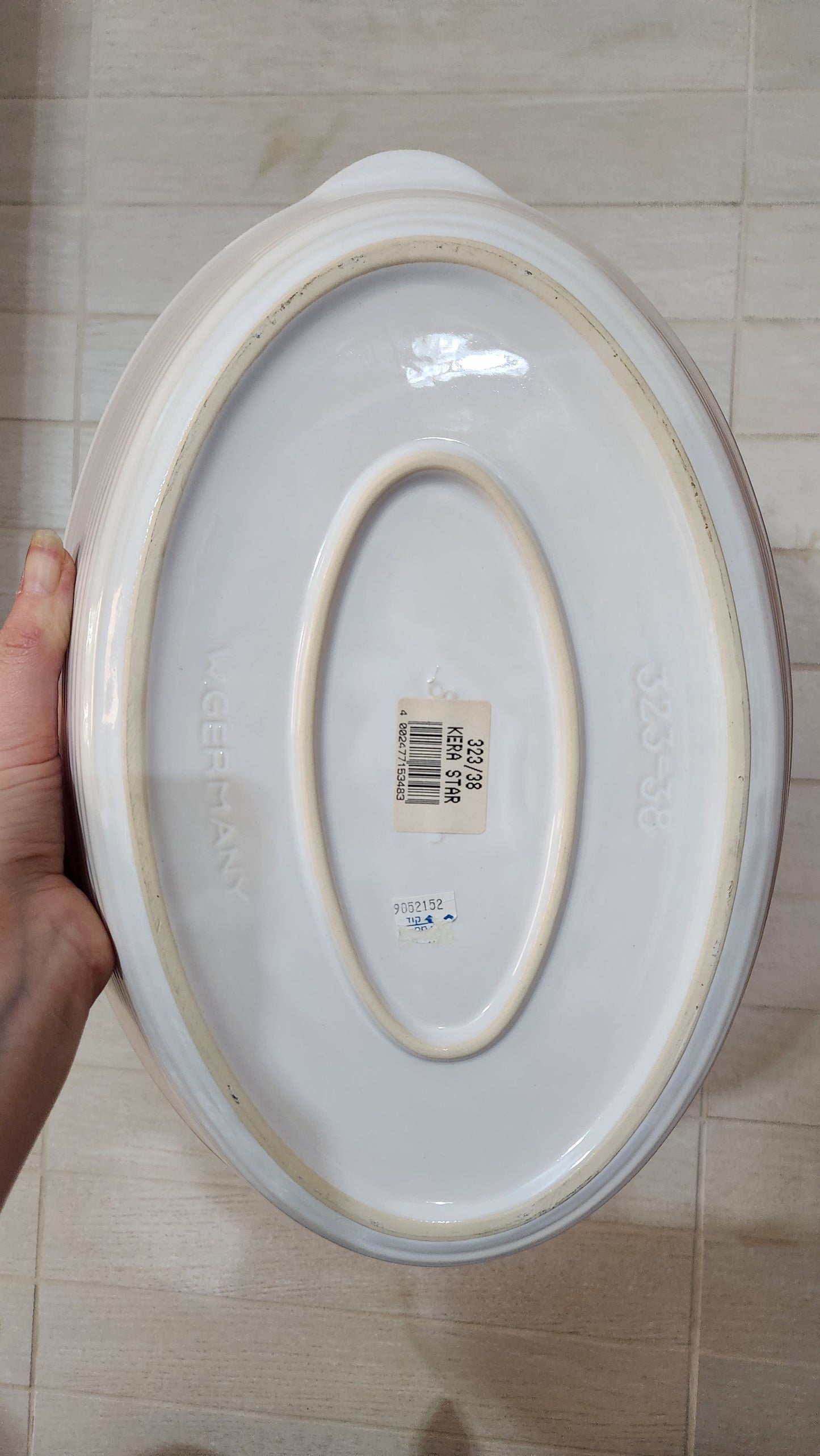 2 Vintage Scheurich Kerastar Oval Ceramic Baking Dishes - W. Germany