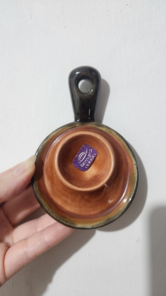 Vintage Beit Hayotzer Ceramic Egg Cup