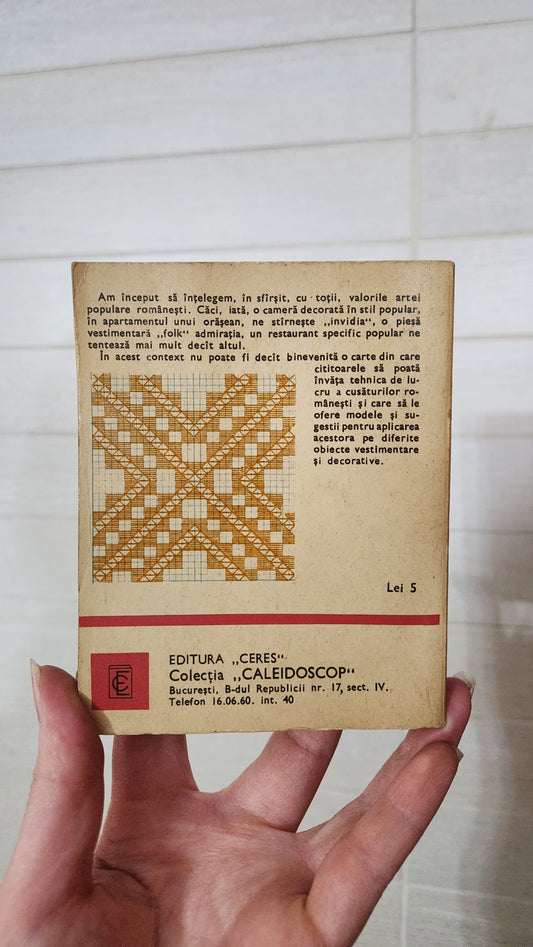 Romanian Embroidery Points and Patterns book