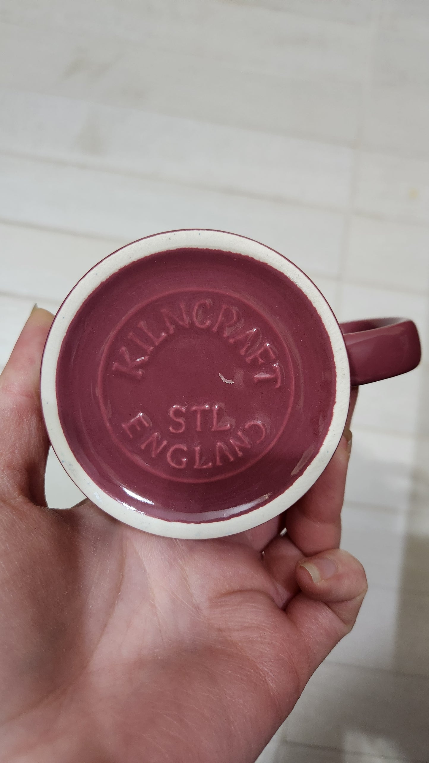 Set of 8 Vintage Kilncraft STL England Mugs