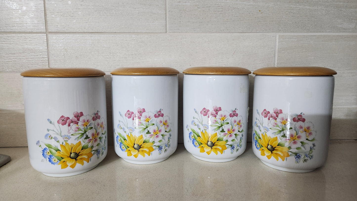 Tognana Italy Ceramic Canisters