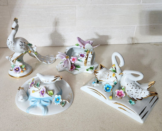 A. Callé Capodimonte porcelain figurines