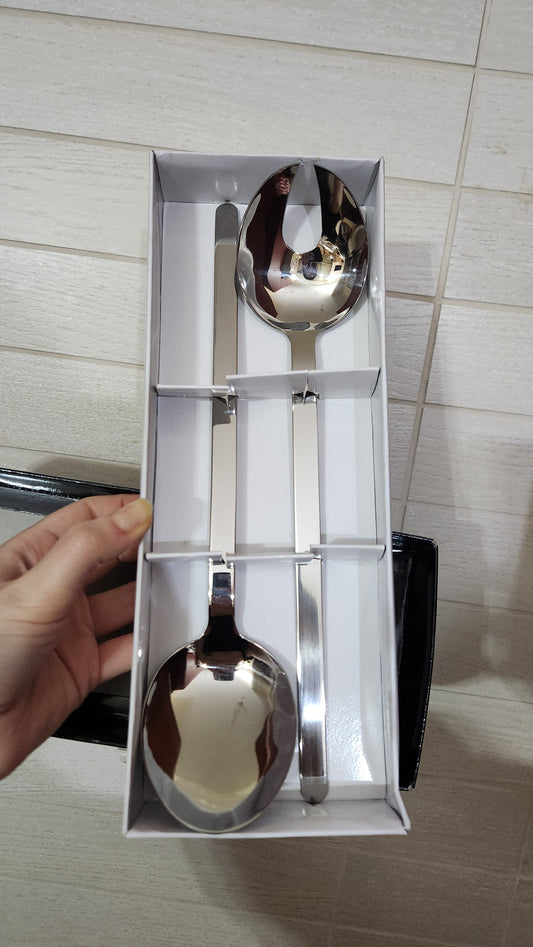 Tables 30cm Salad Server Set - 18/10 Stainless Steel