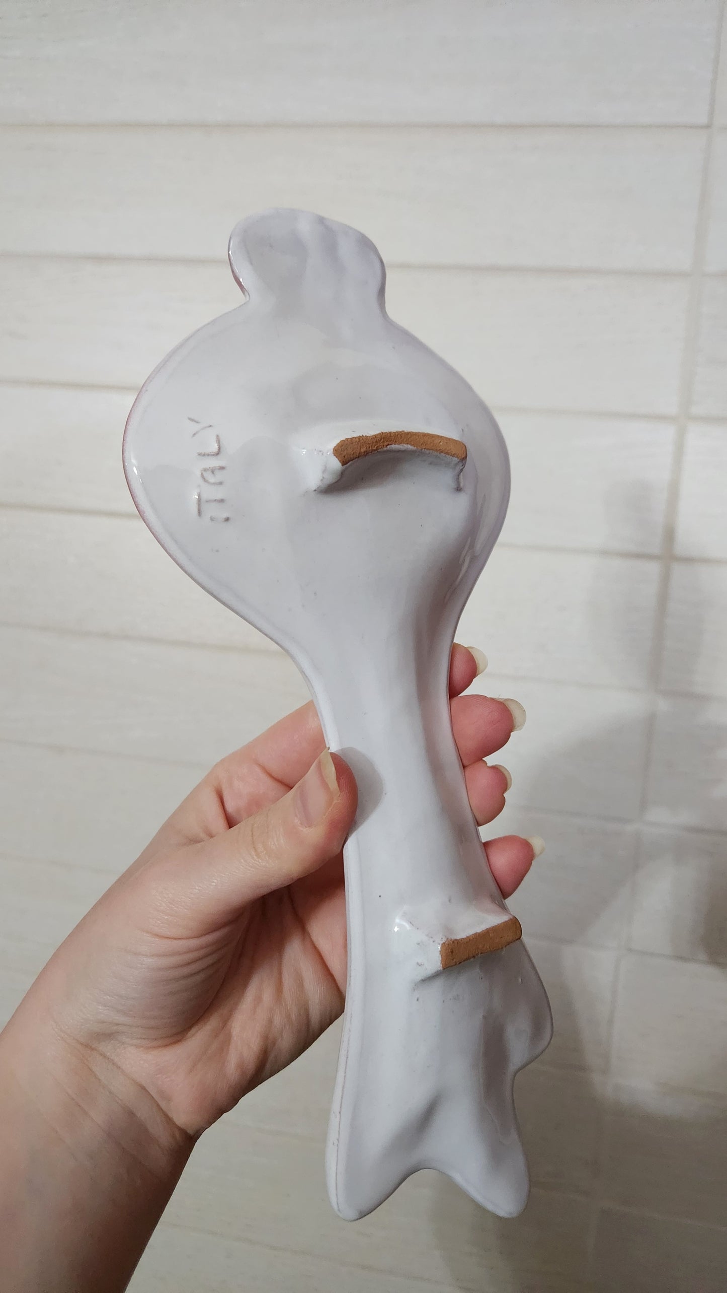 Italian Ceramic Vegetable Spoon Rests