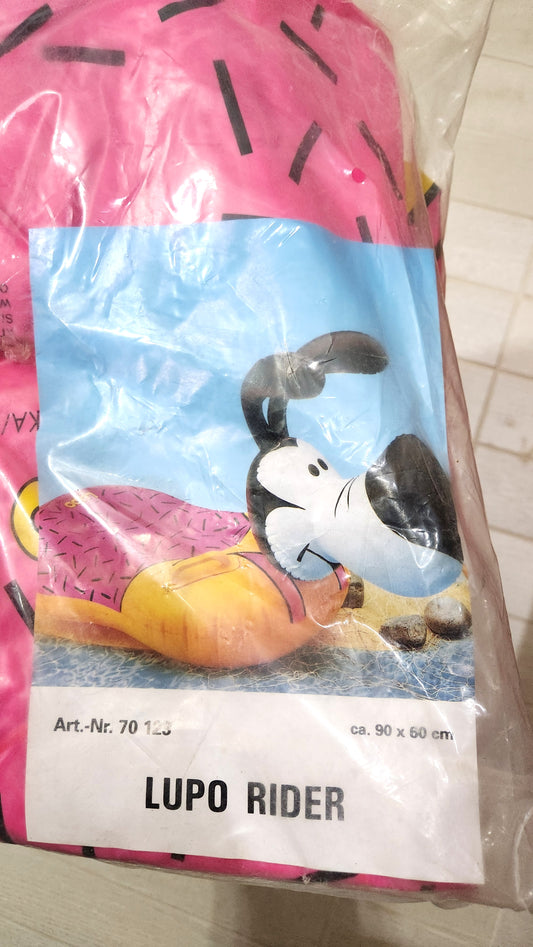Vintage Fix and Foxi "Lupo Rider" Inflatable Pool Float - New In Package