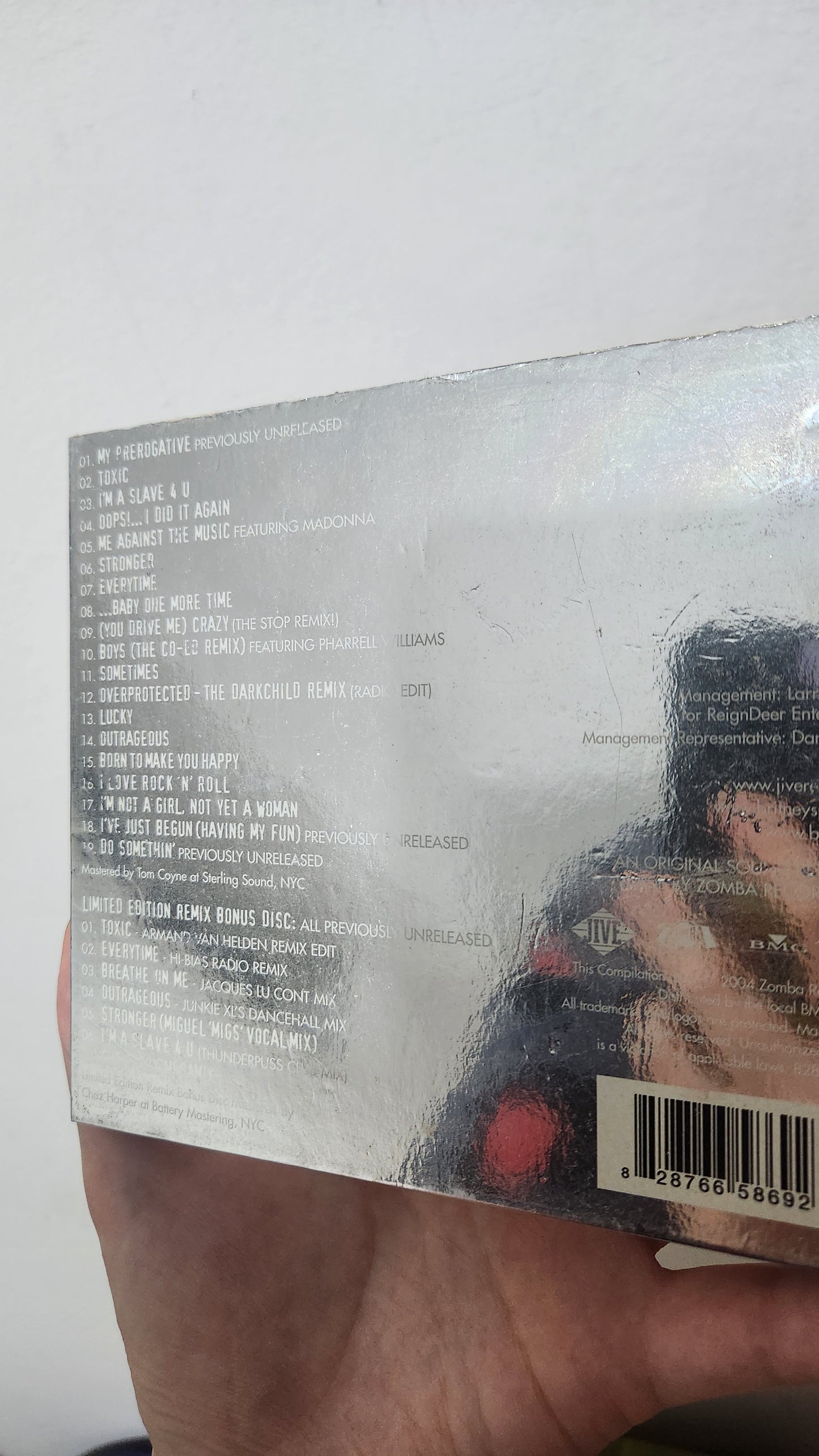 Britney spears Greatest Hits: My Prerogative with remix bonus disc (2 CDs)