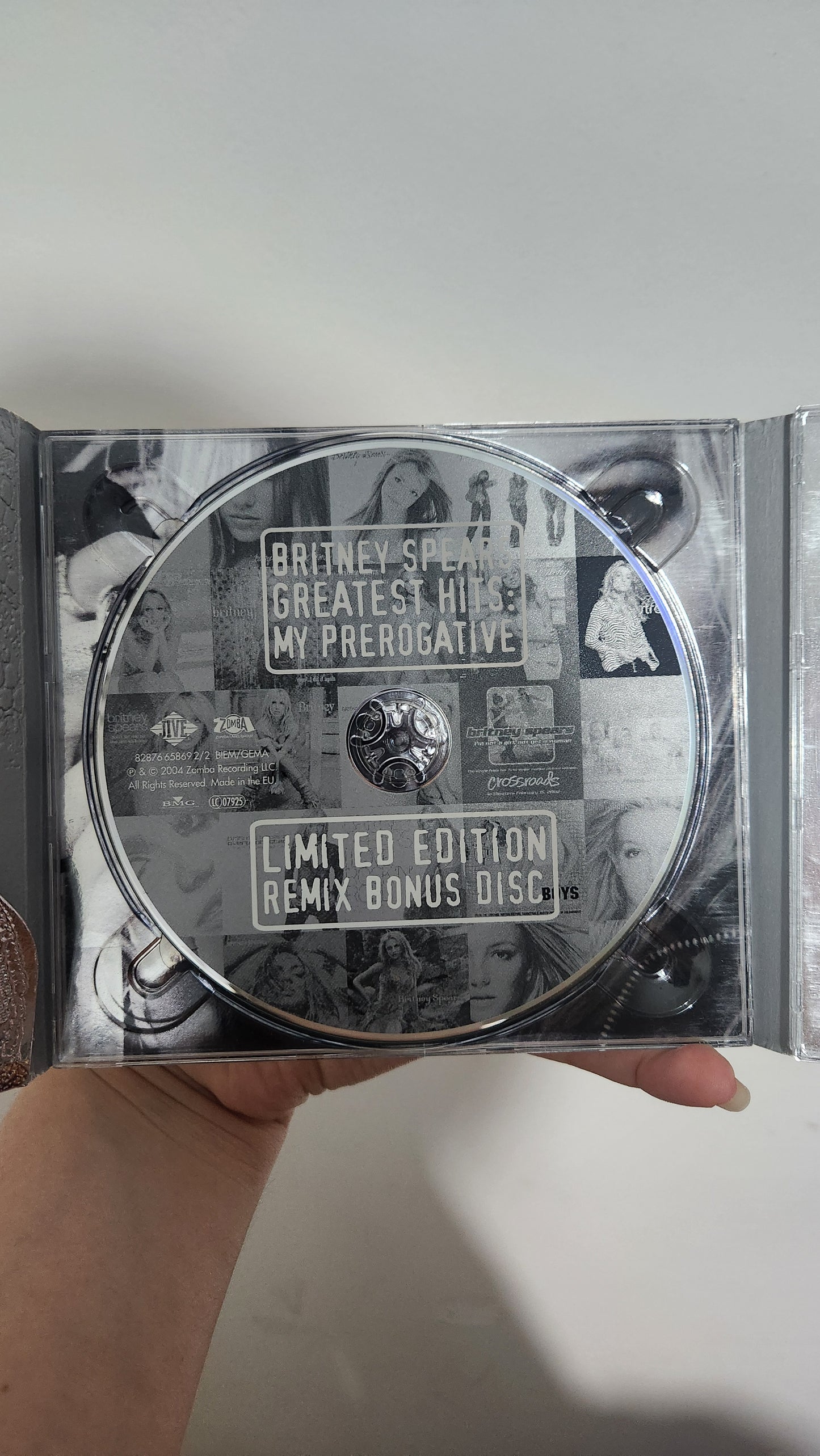 Britney spears Greatest Hits: My Prerogative with remix bonus disc (2 CDs)