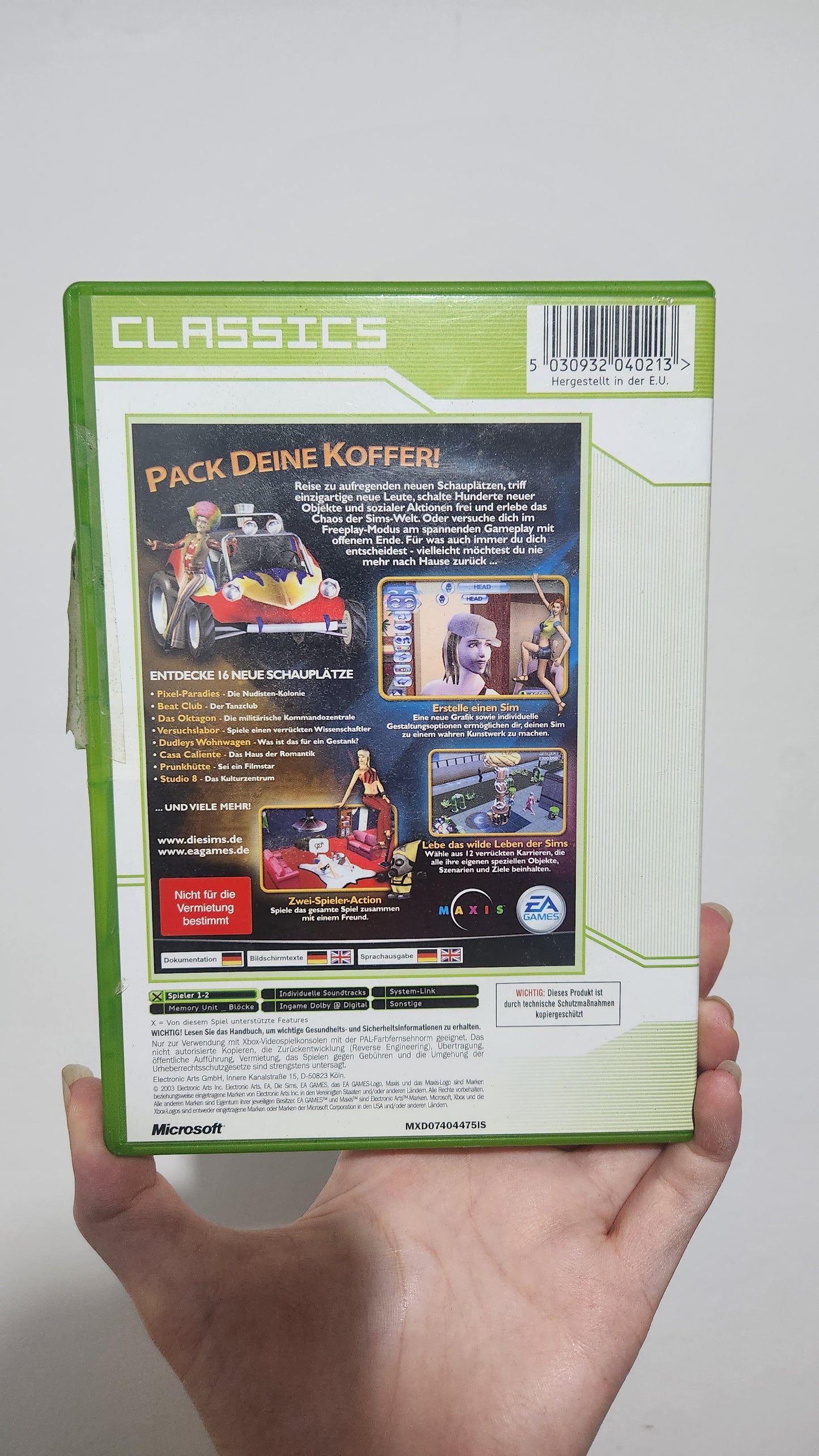 Sims Bustin' Out (Microsoft Xbox, 2003)