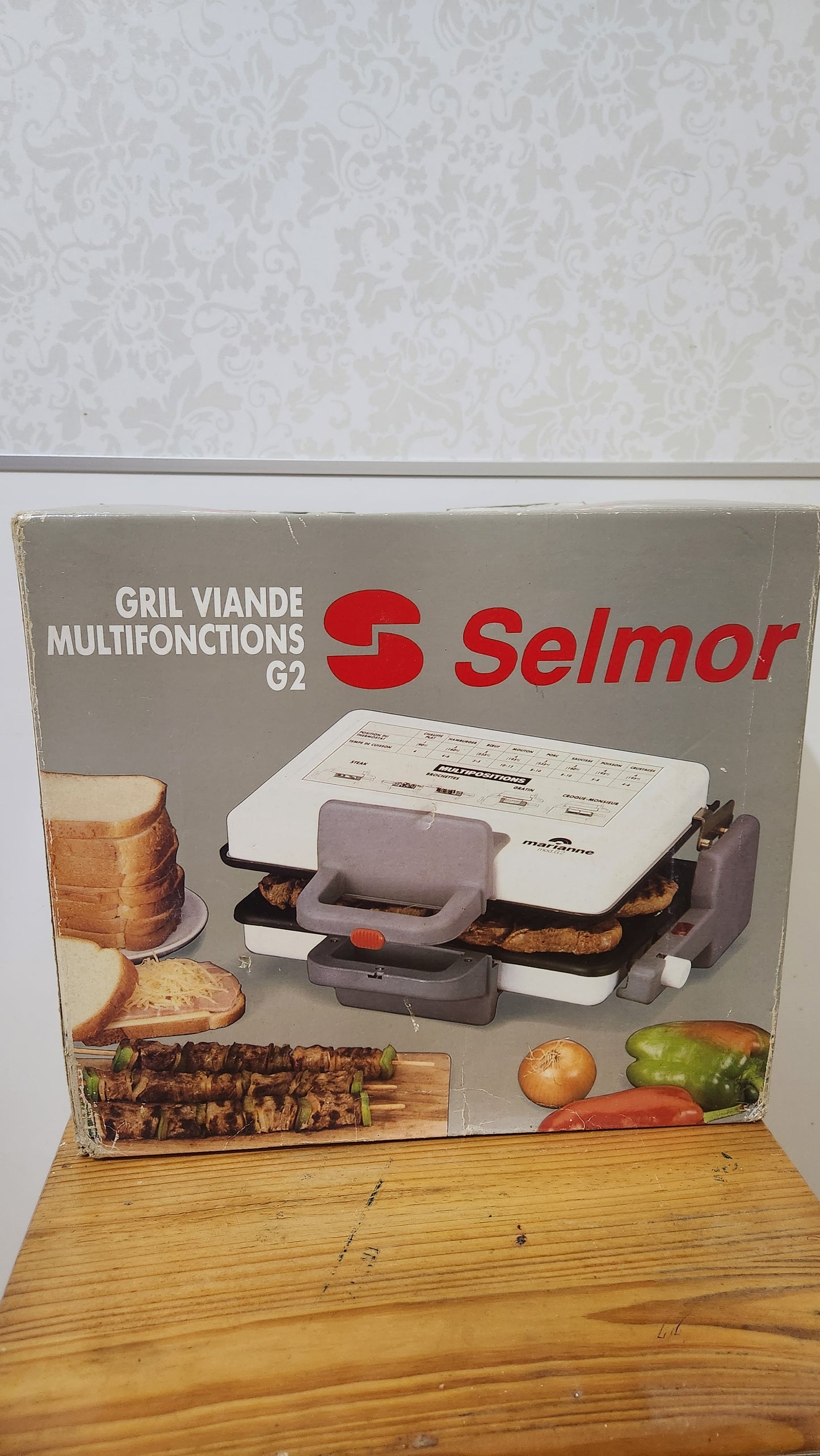 Vintage 80s 90s Selmor Grill Viande Multifonctions G2
