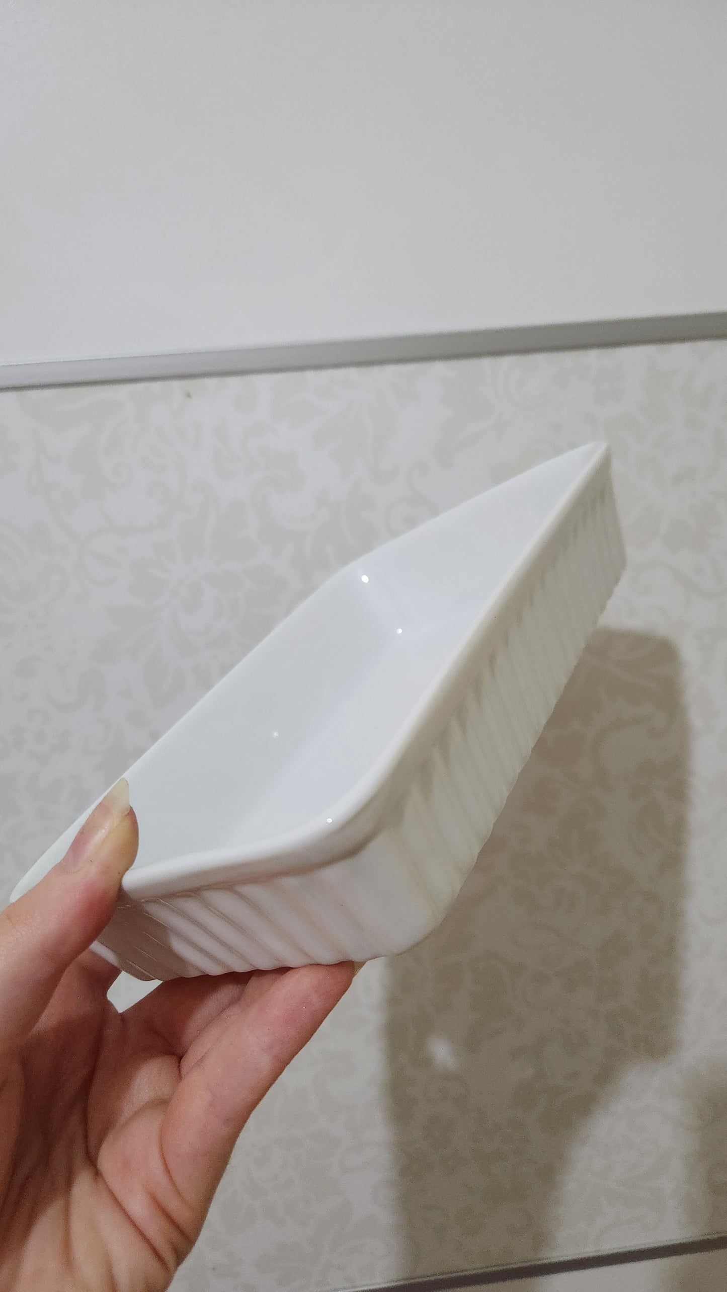 vintage israeli "tnuva" Caesar set of 3 ceramic china pans
