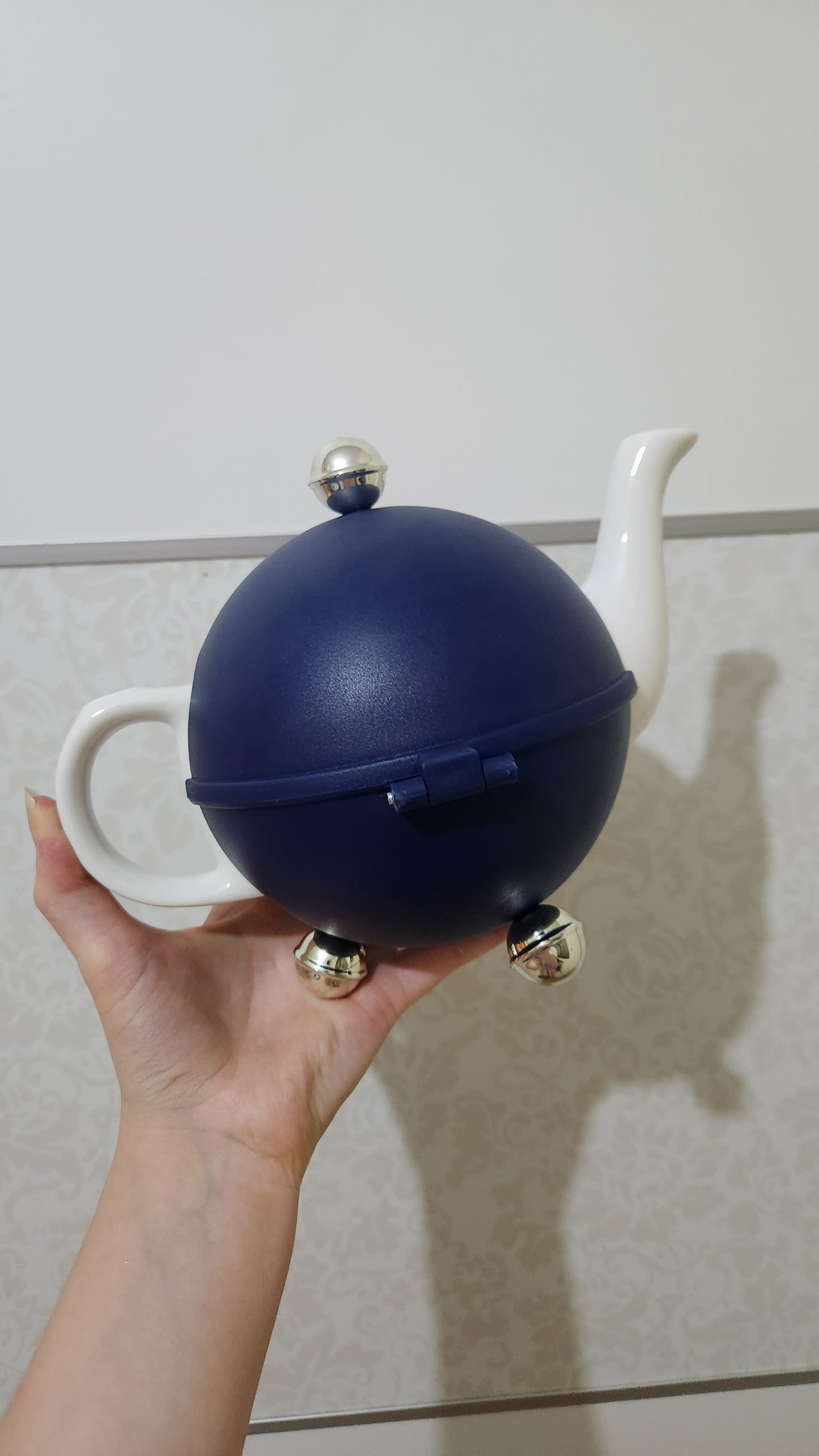 Vintage blue Wissotzky "COZY" Teapot