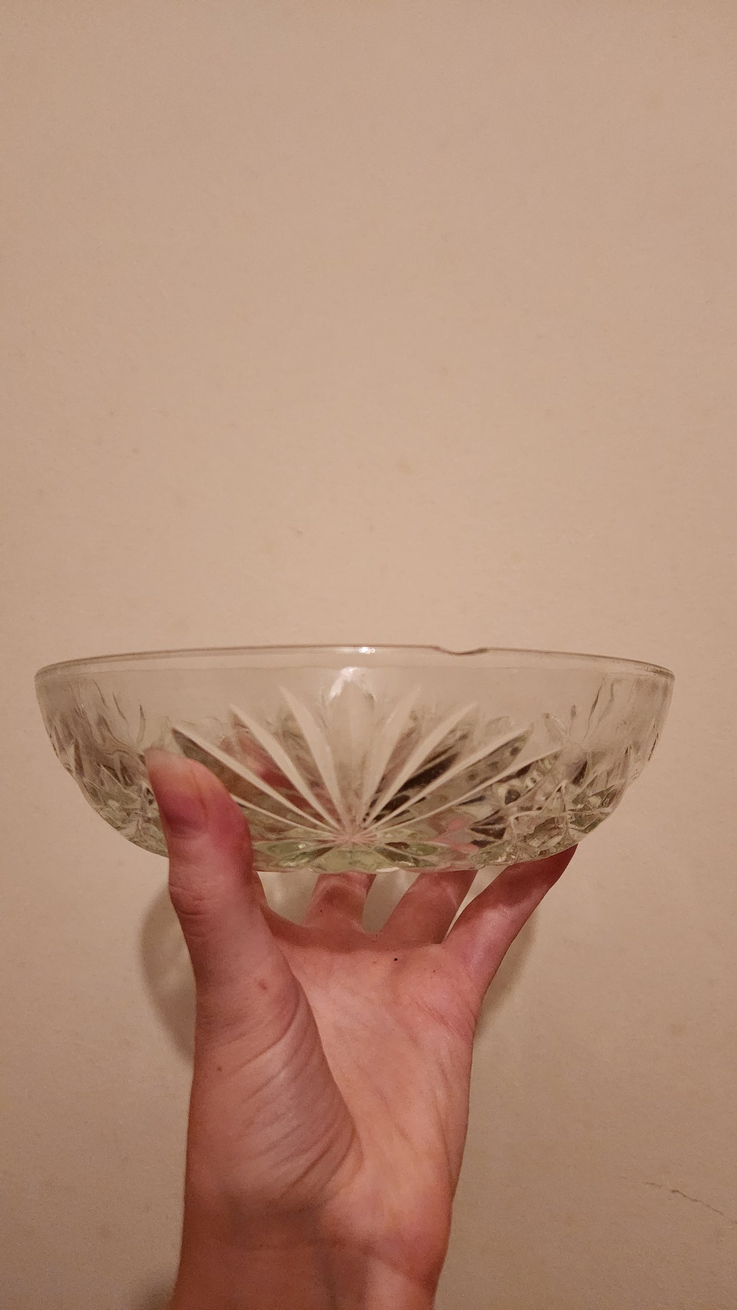 vintage Anchor Hocking Star of David covered candy dish