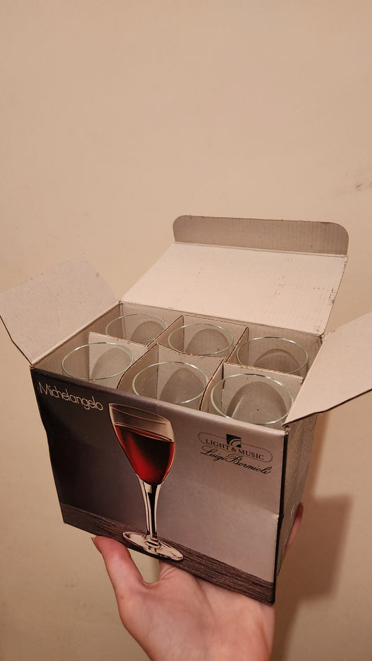 Luigi Bormioli "Michelangelo Light & Music" wine glasses