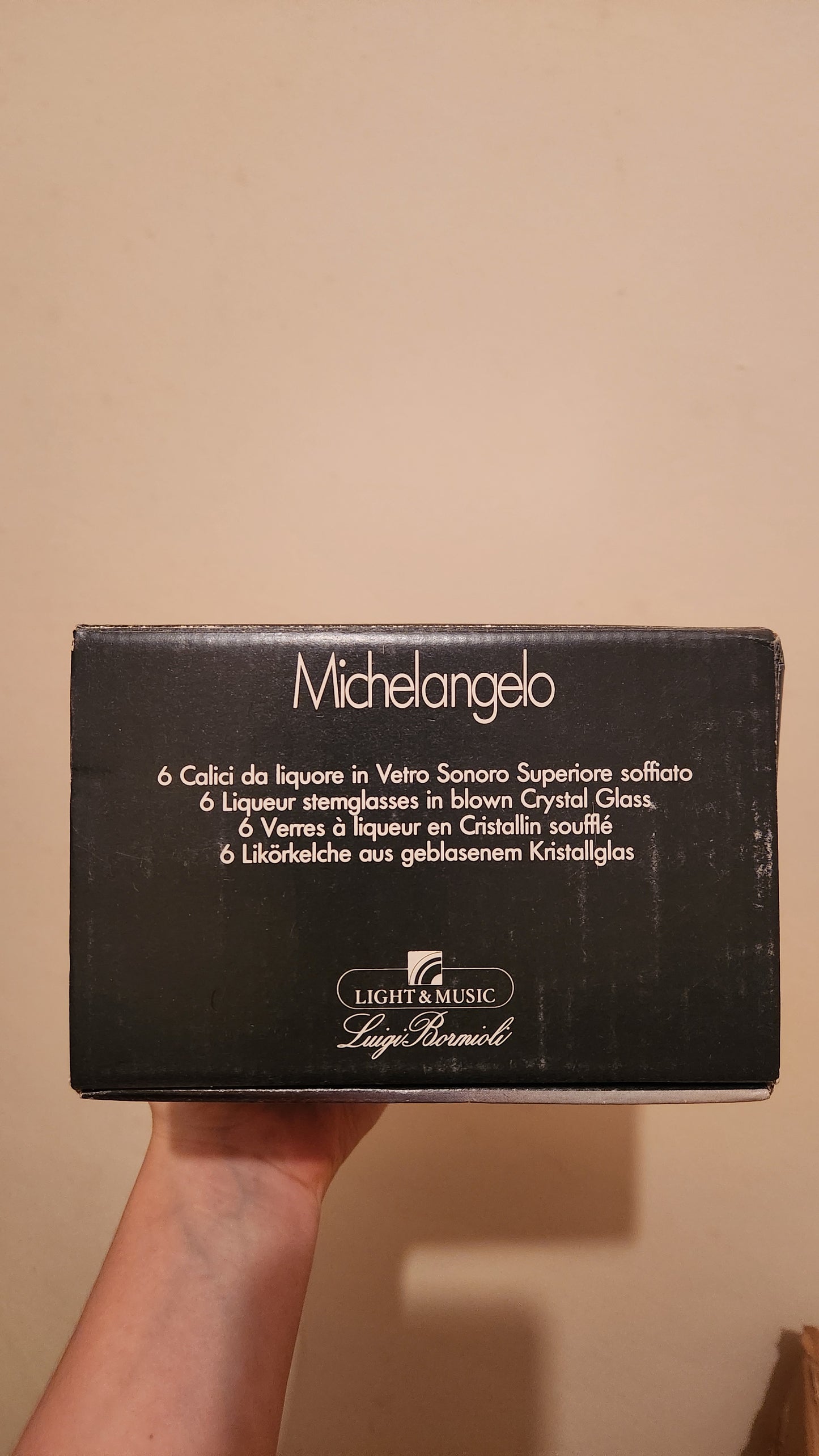 Luigi Bormioli "Michelangelo Light & Music" wine glasses