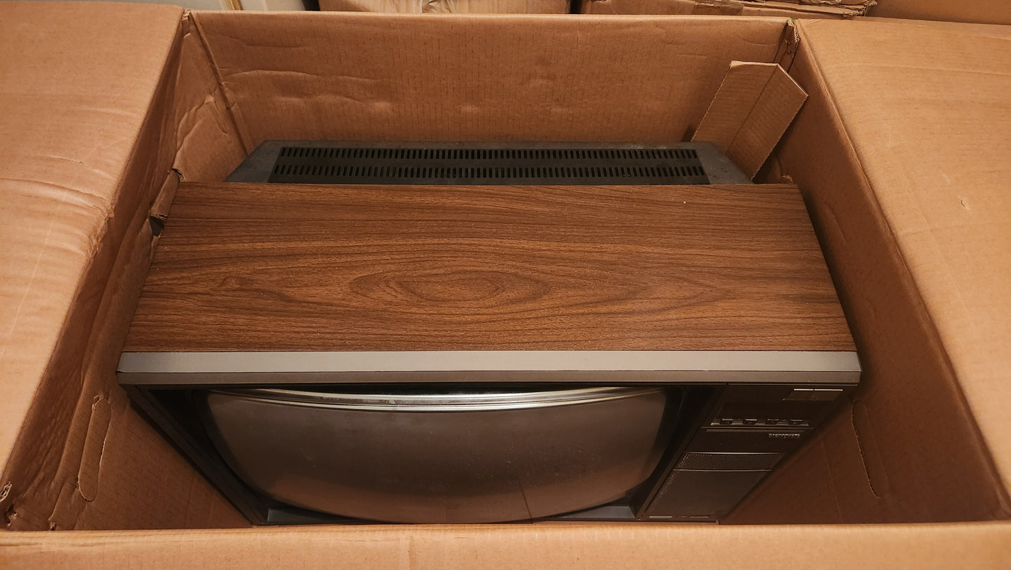vintage Philips CRT television