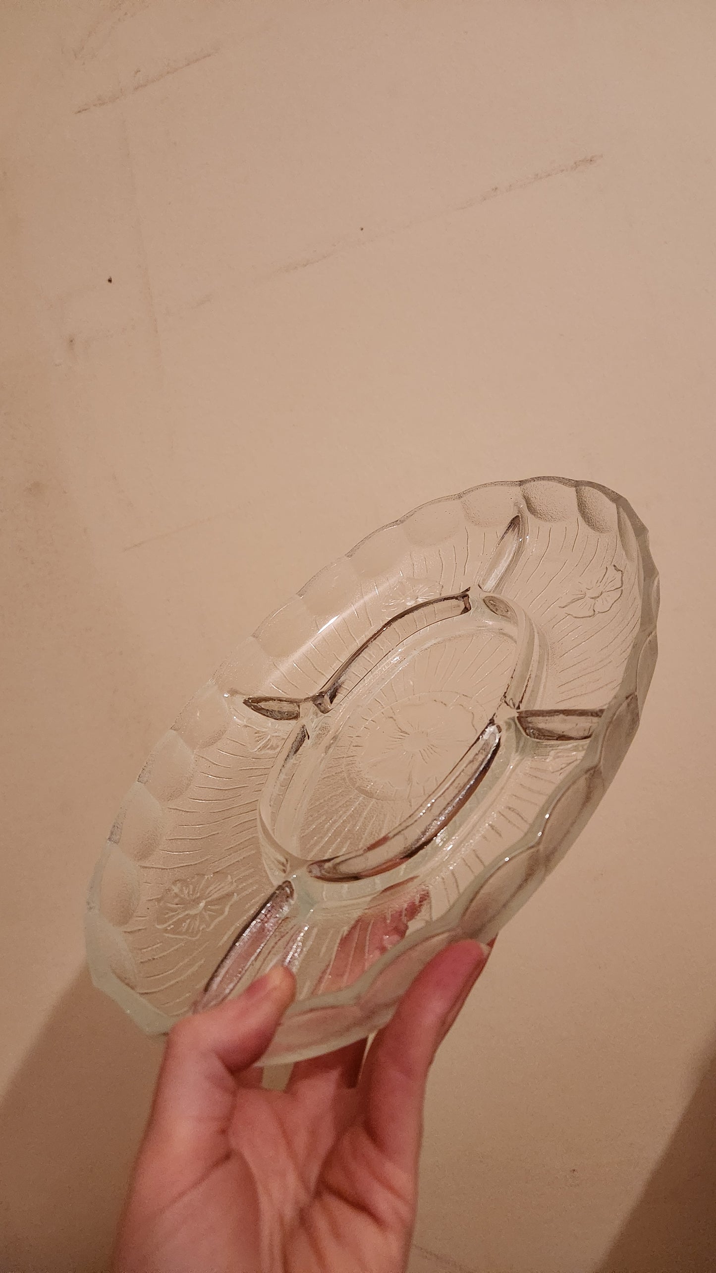 Interlude oval serving platter