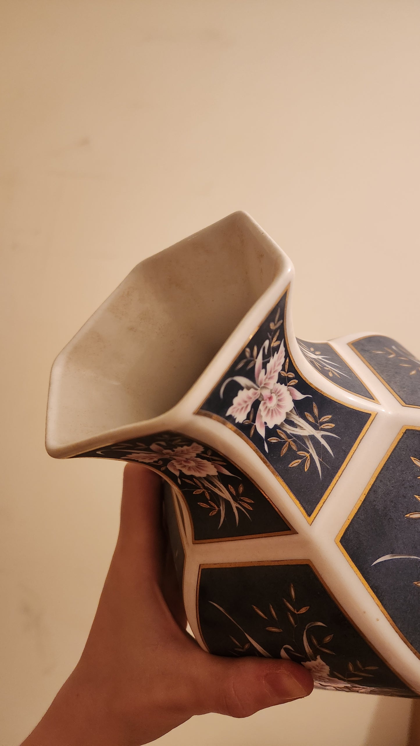 Royal Doulton "Blue Iris" vase
