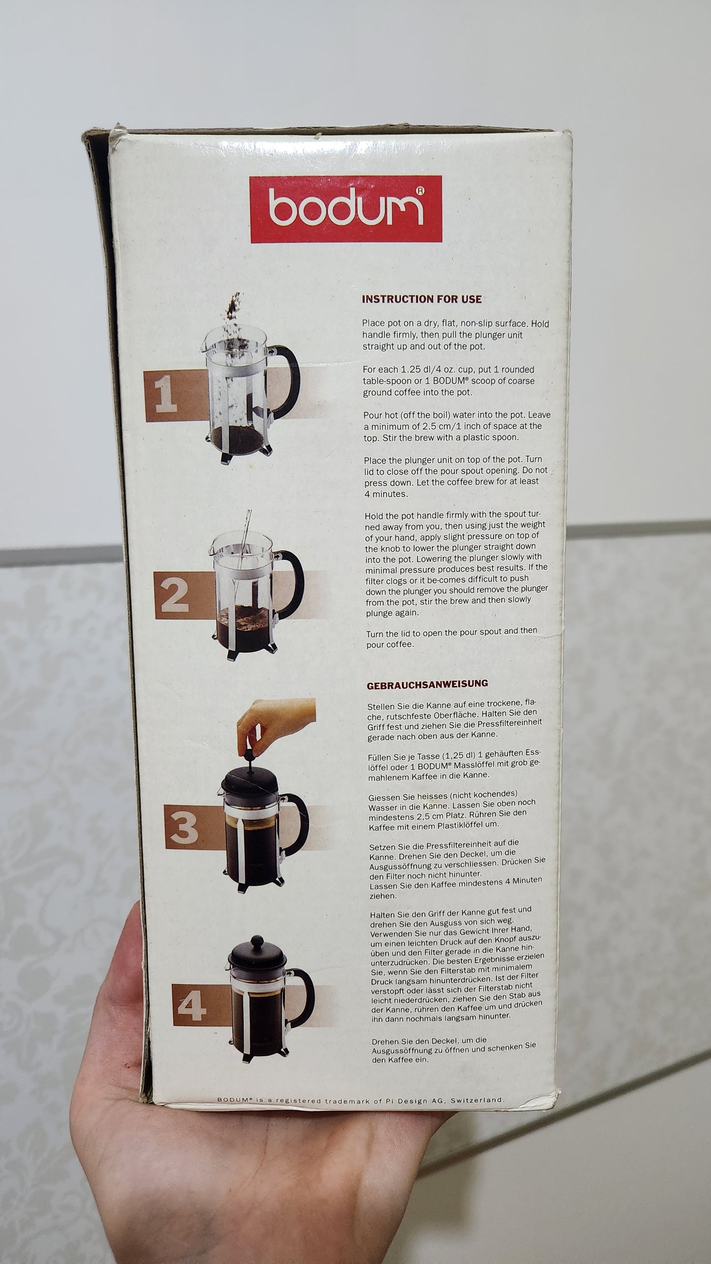 Bodum Caffettiera French Press Coffee Maker
