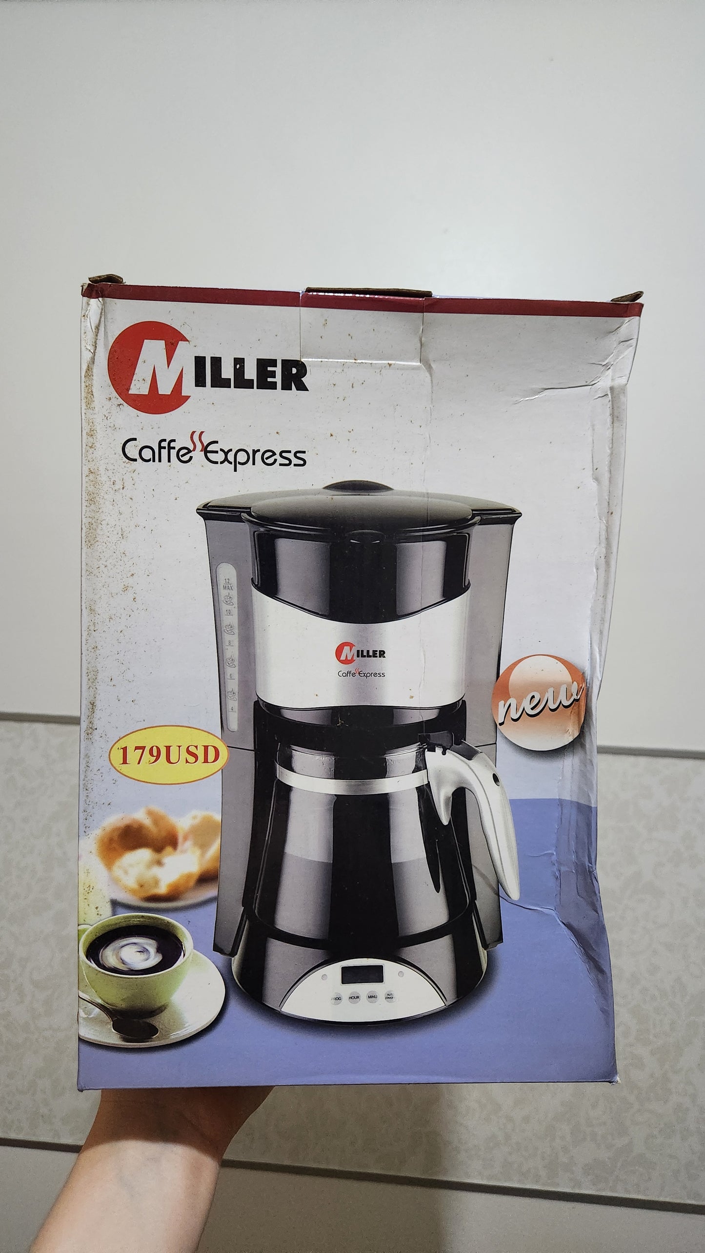 Vintage Miller Caffe Express coffee machine