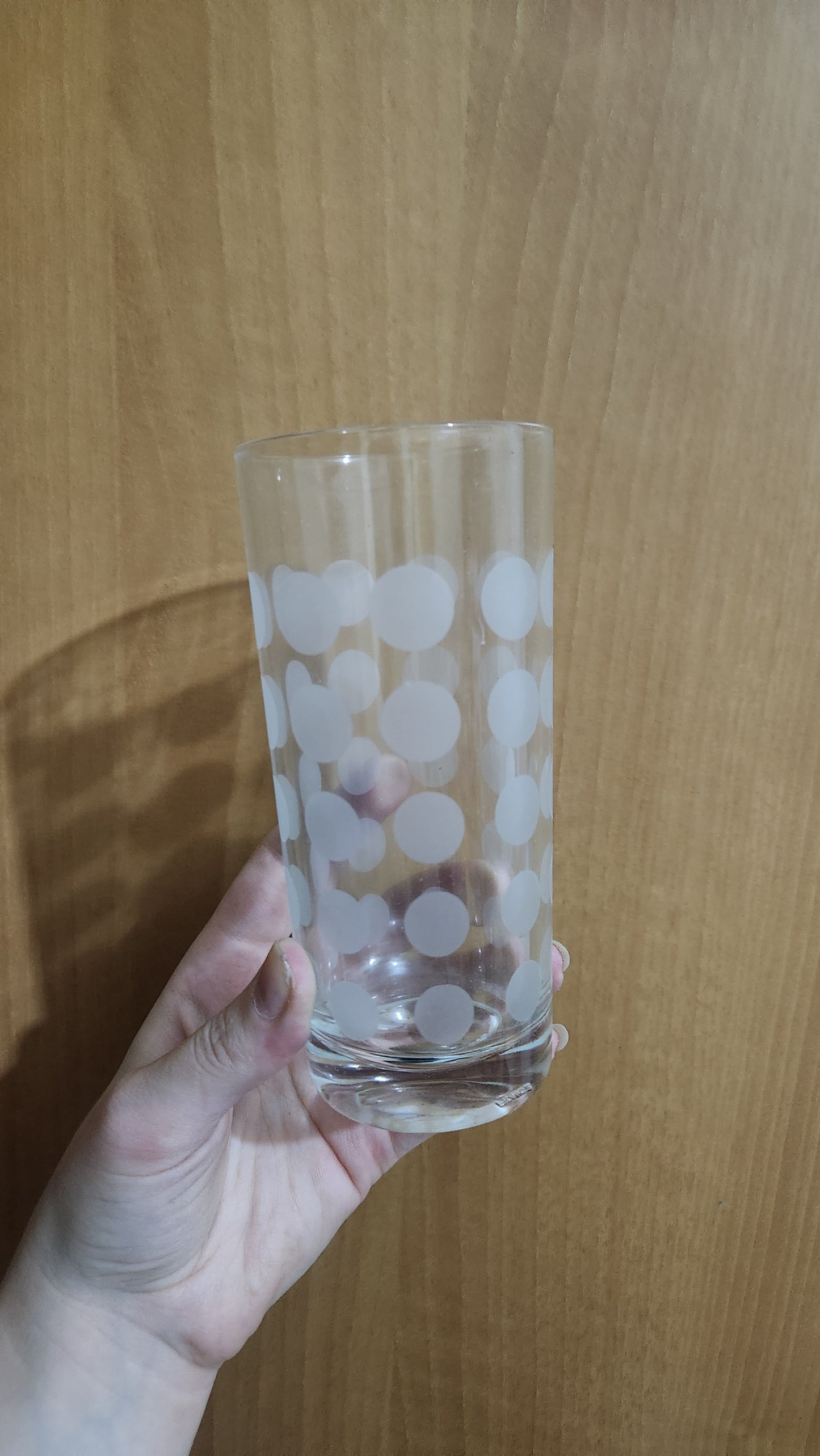 Vintage Ingrid France Polka Dot Highball Glasses - Set of 6