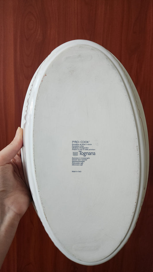 Vintage Tognana Italy Pyro-Cook Porcelain Baking dish
