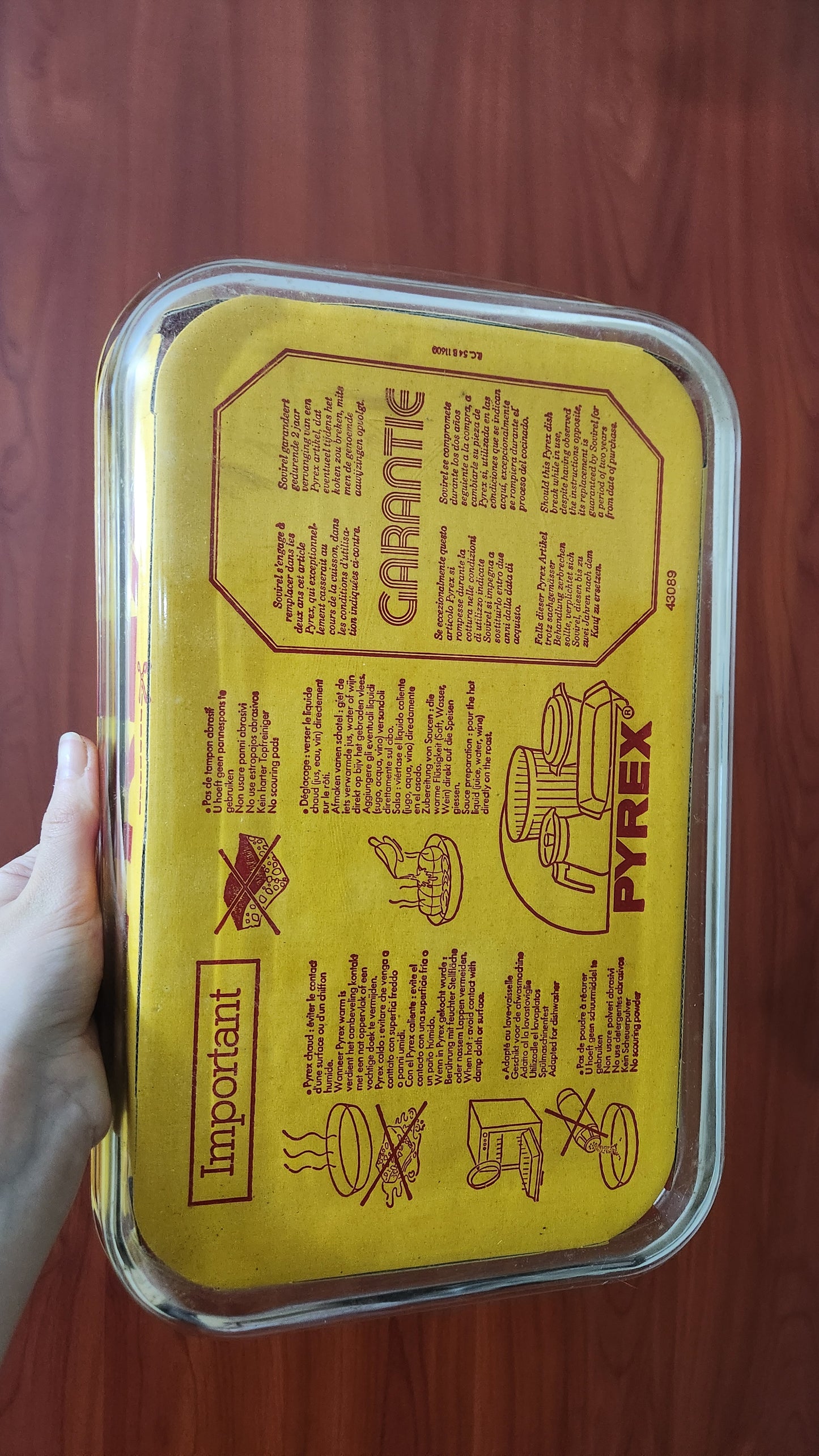 Pyrex Plat à four - Oven Dish