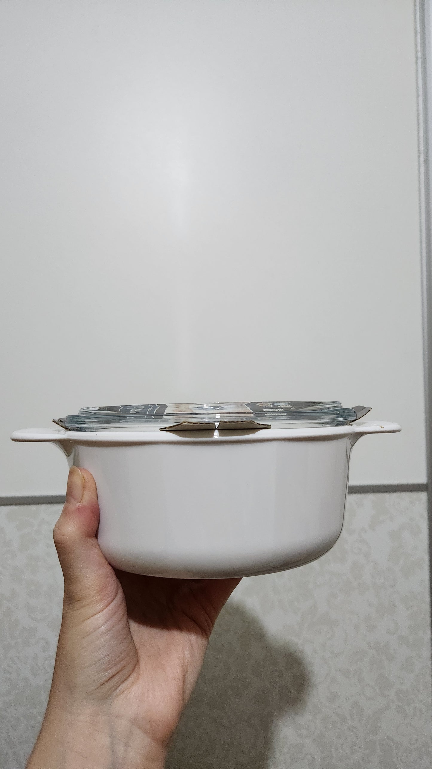 Set of 4 French Corning Pyroflam casserole dishes