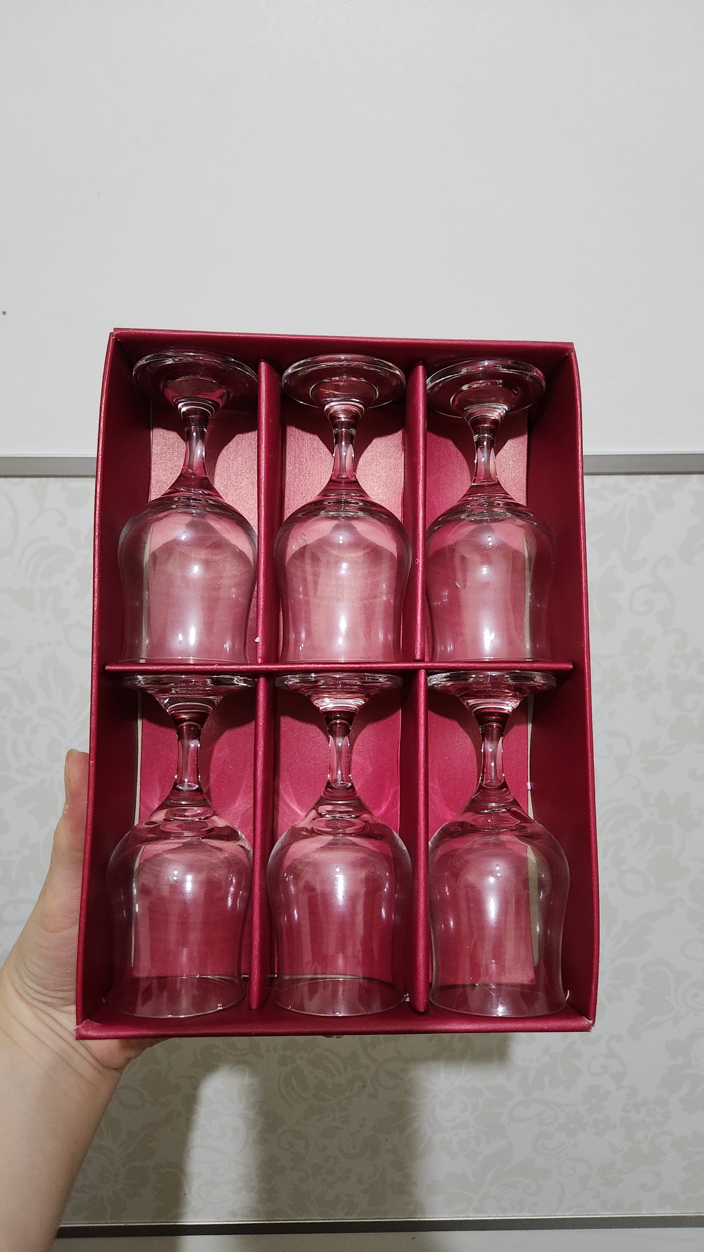 Set of vintage Dema Sherry/Port glasses