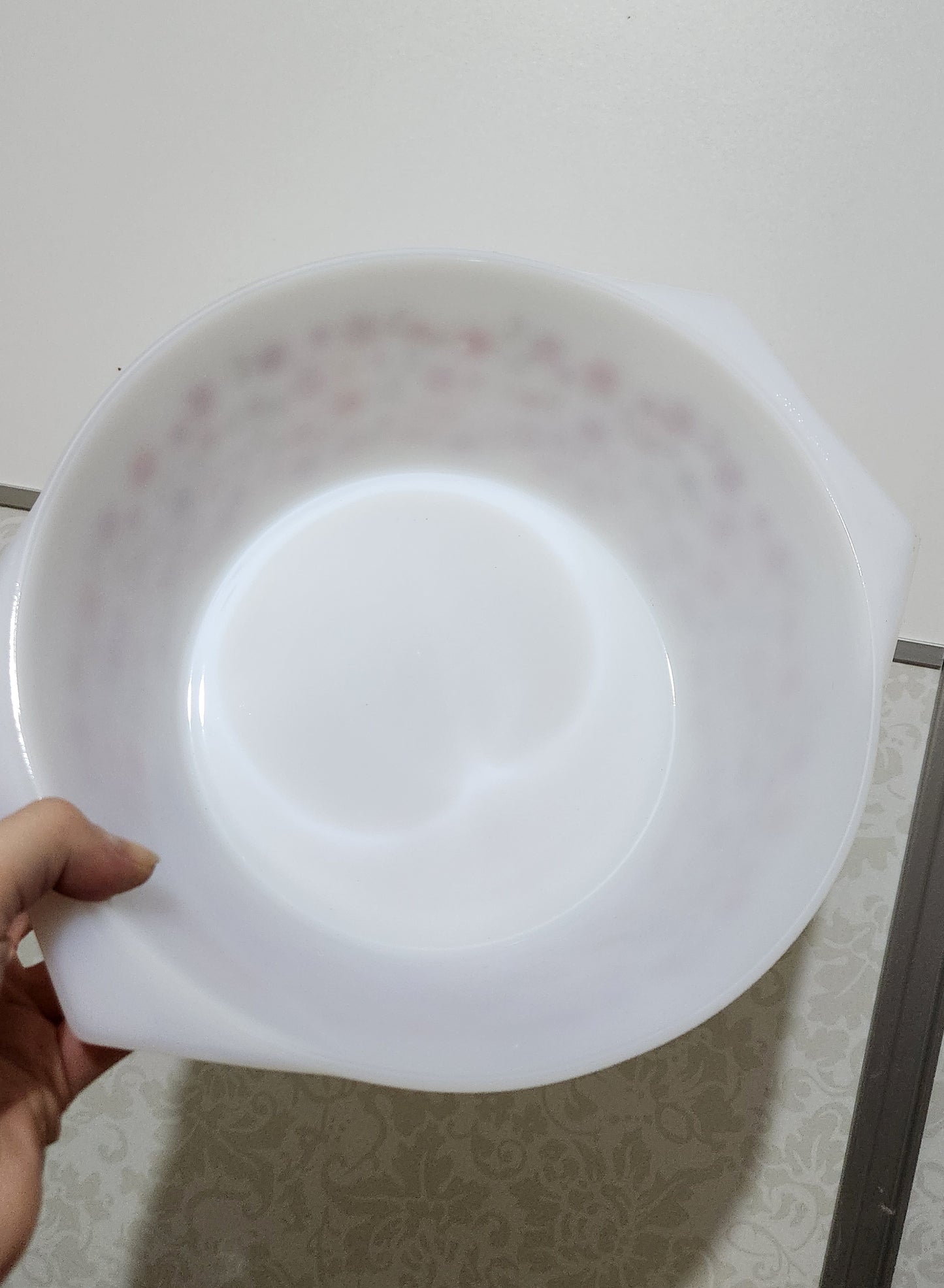 Arcopal France Milk Glass Casserole Dish with Lid