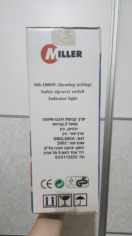 Miller SMQ-080A electric heater