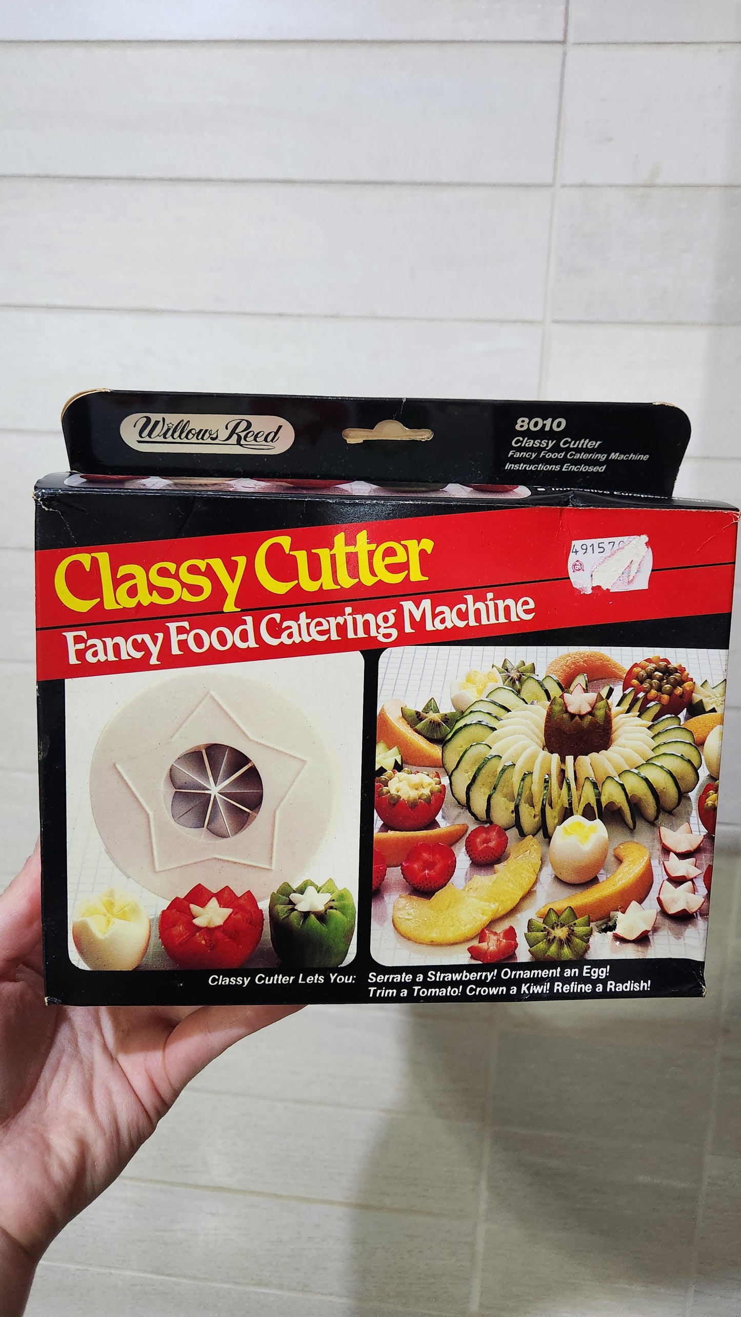 80s Willows Reed Classy Cutter & Rota-Cut Fancy Food Catering Machine