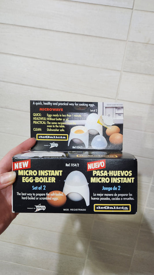 Vintage deGalicia Micro Instant Egg-Boiler set