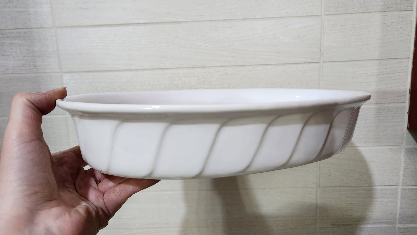 Set of two Premium Portuguese Stoneware Serving Dishes