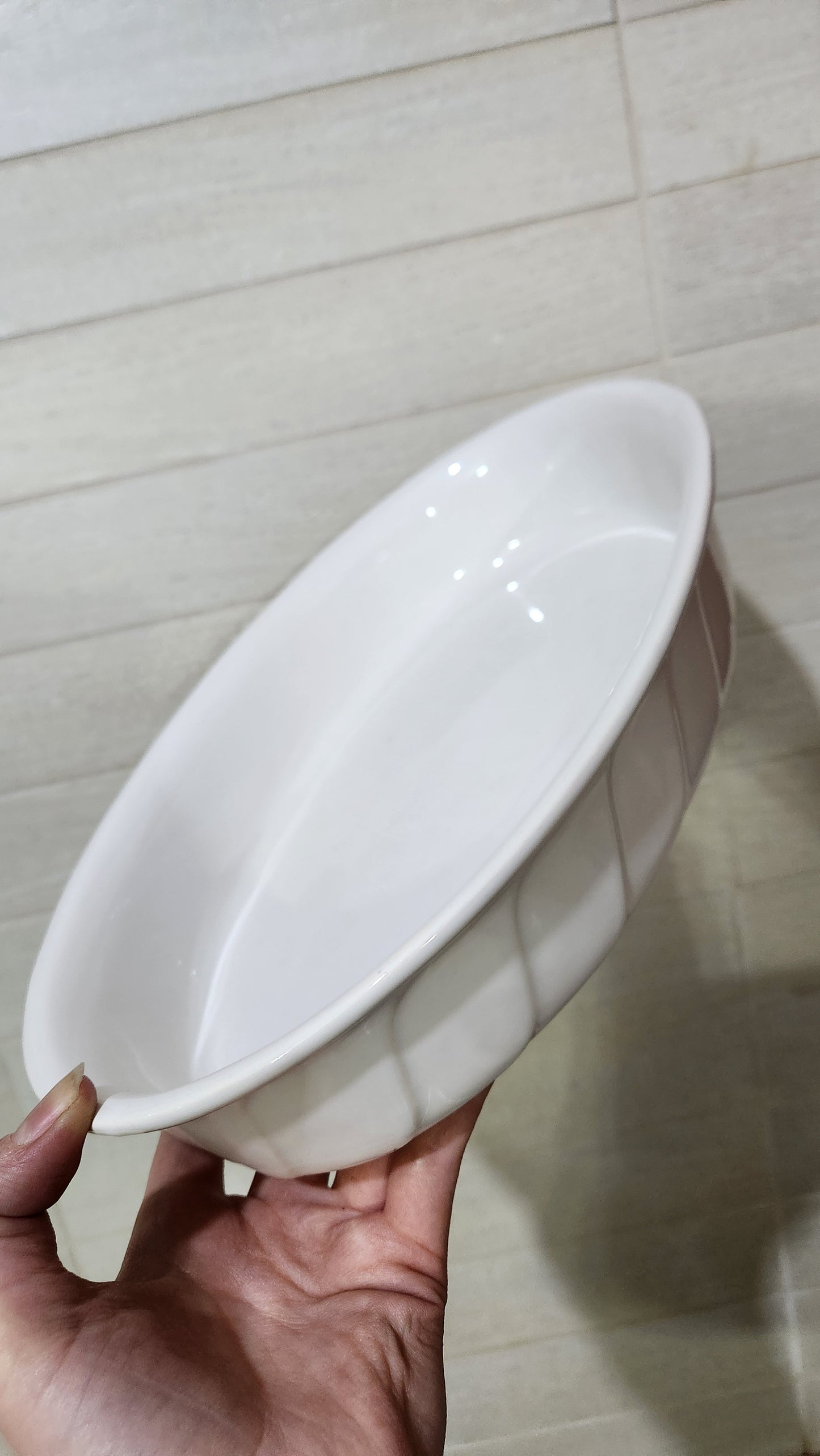 Set of two Premium Portuguese Stoneware Serving Dishes