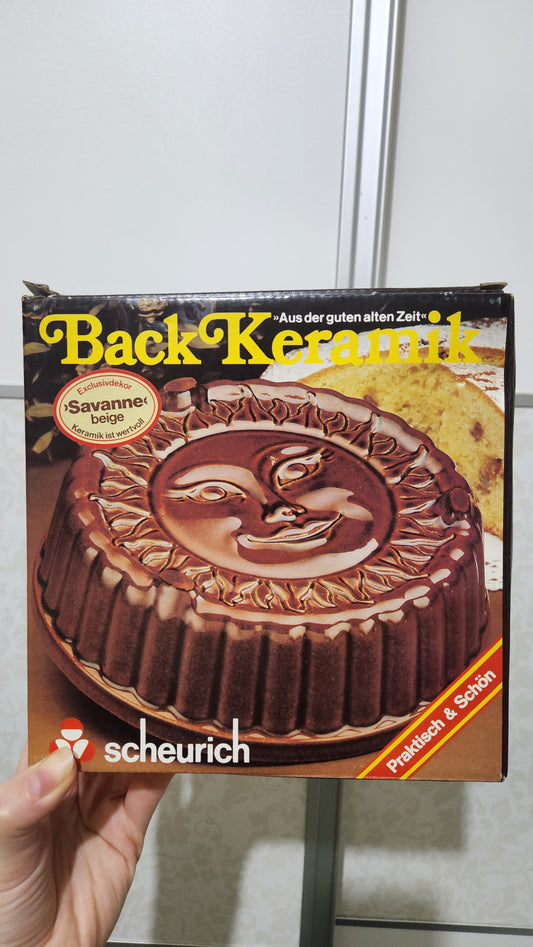 Vintage boxed Scheurich Back Keramik baking mold