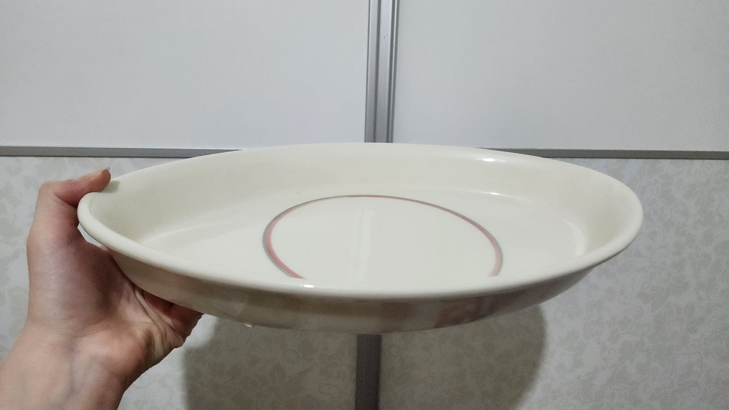 Lapid oval serving platter