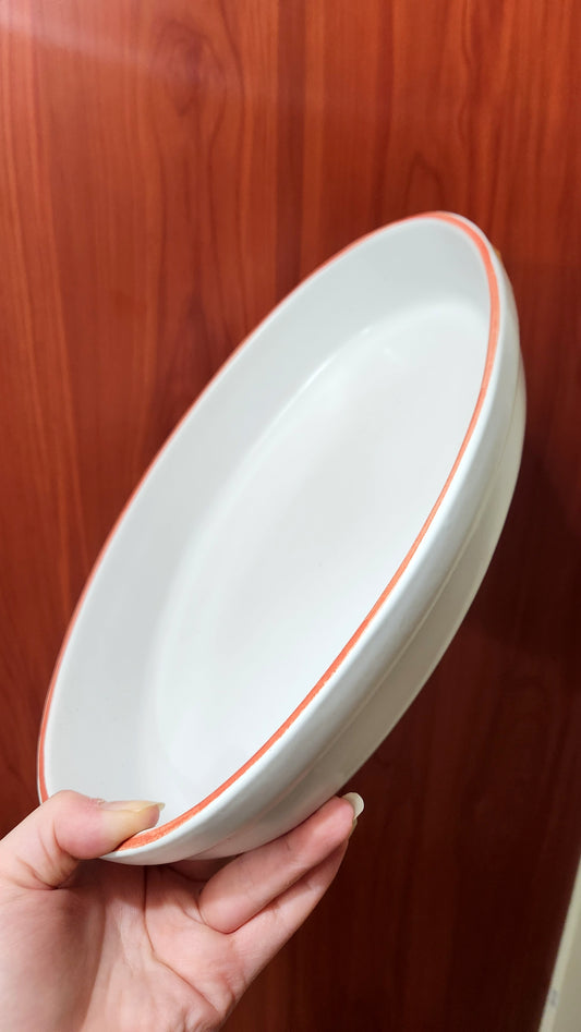 Lusogres Portugal Oval Ceramic Serving Platter/Baking Dish