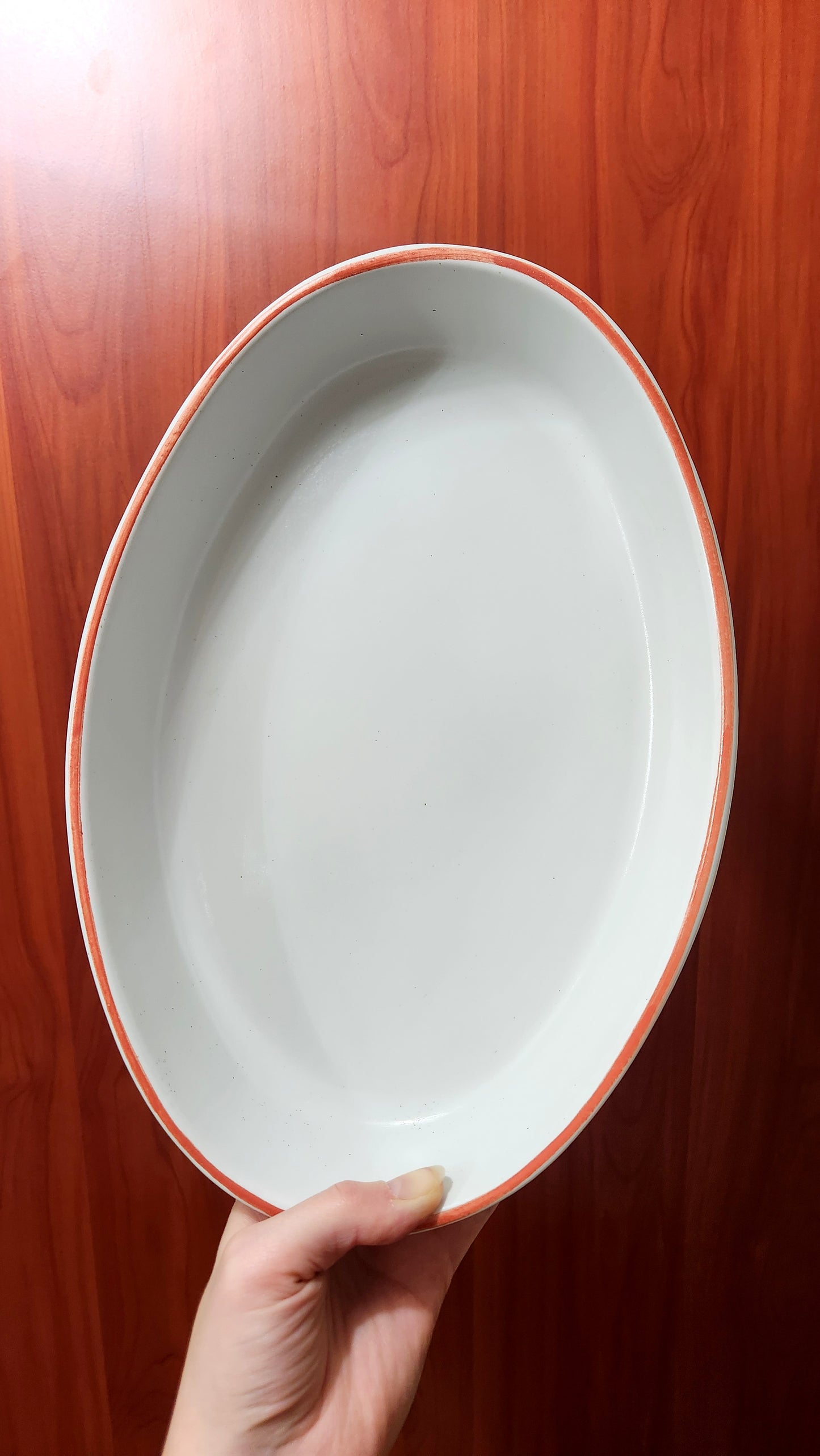 Lusogres Portugal Oval Ceramic Serving Platter/Baking Dish