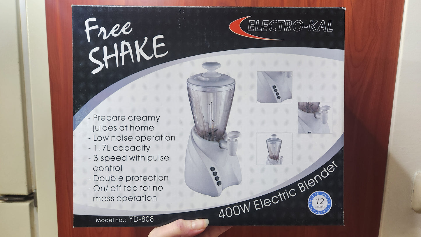 Electro-Kal YD-808 electric blender with a tap