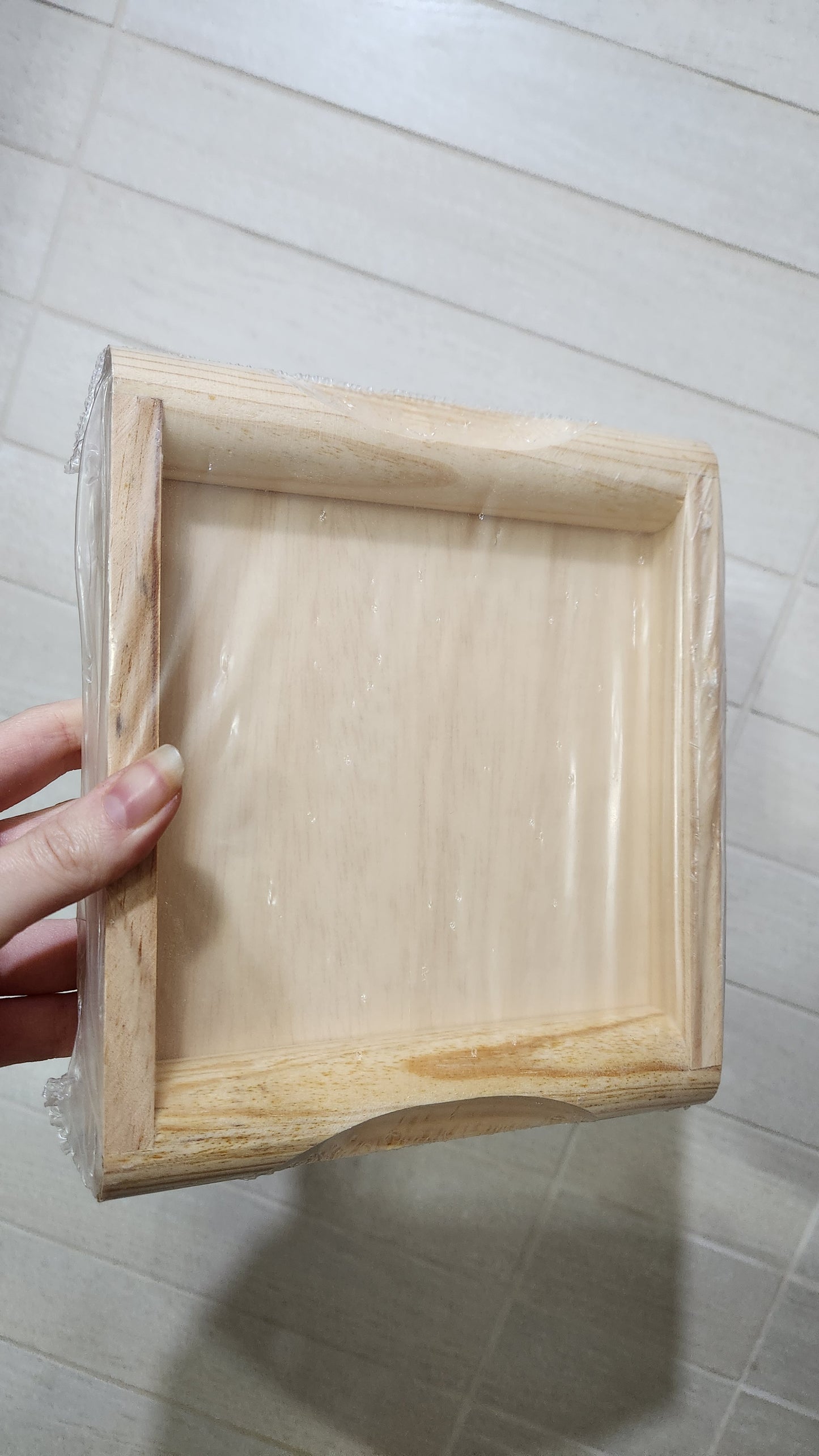 Set of 2 Azulejo Tile & Pine Wood Trivets - EXPOMAD Portugal