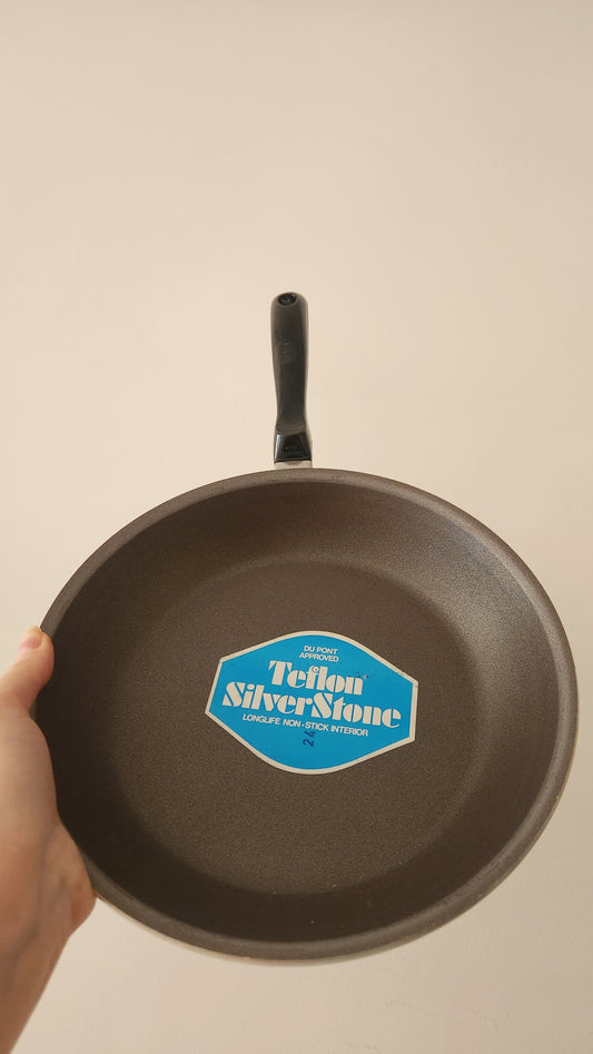 Vintage DuPont Teflon SilverStone 24cm Frying Pan