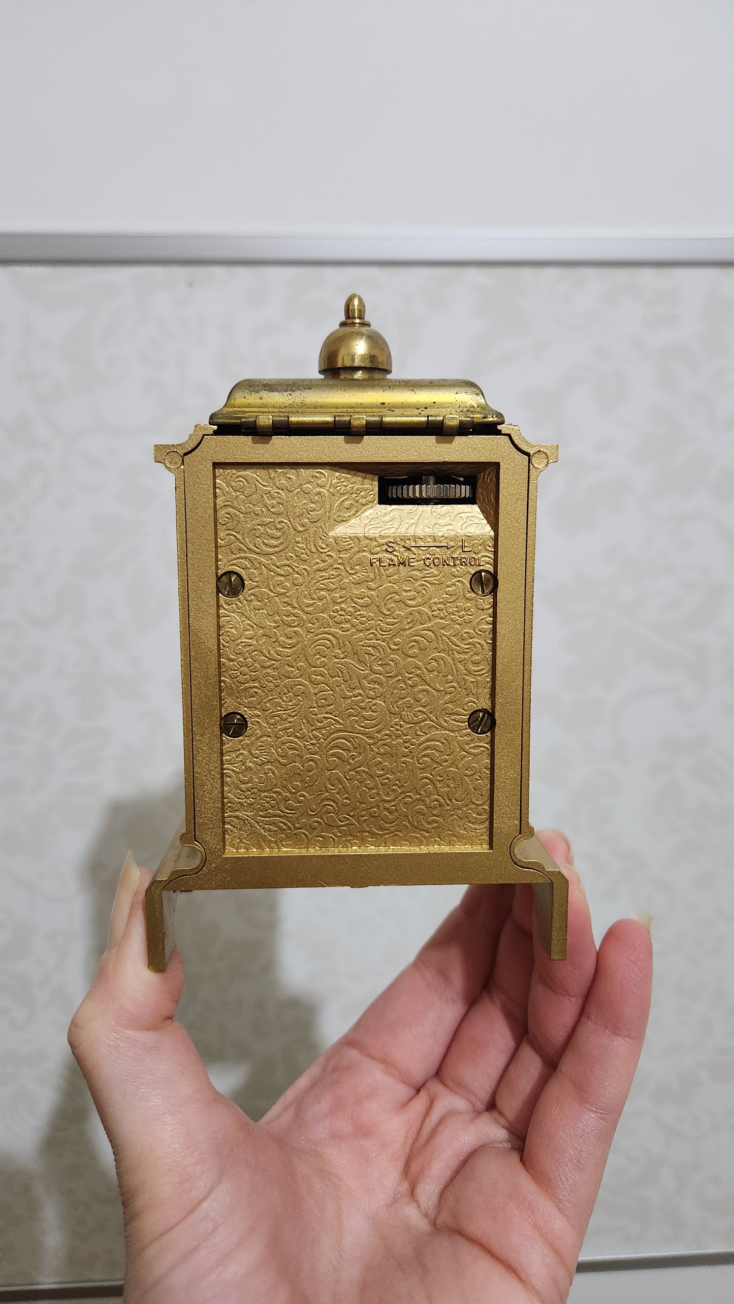 Corona "Carriage Clock" Style Butane Table Lighter