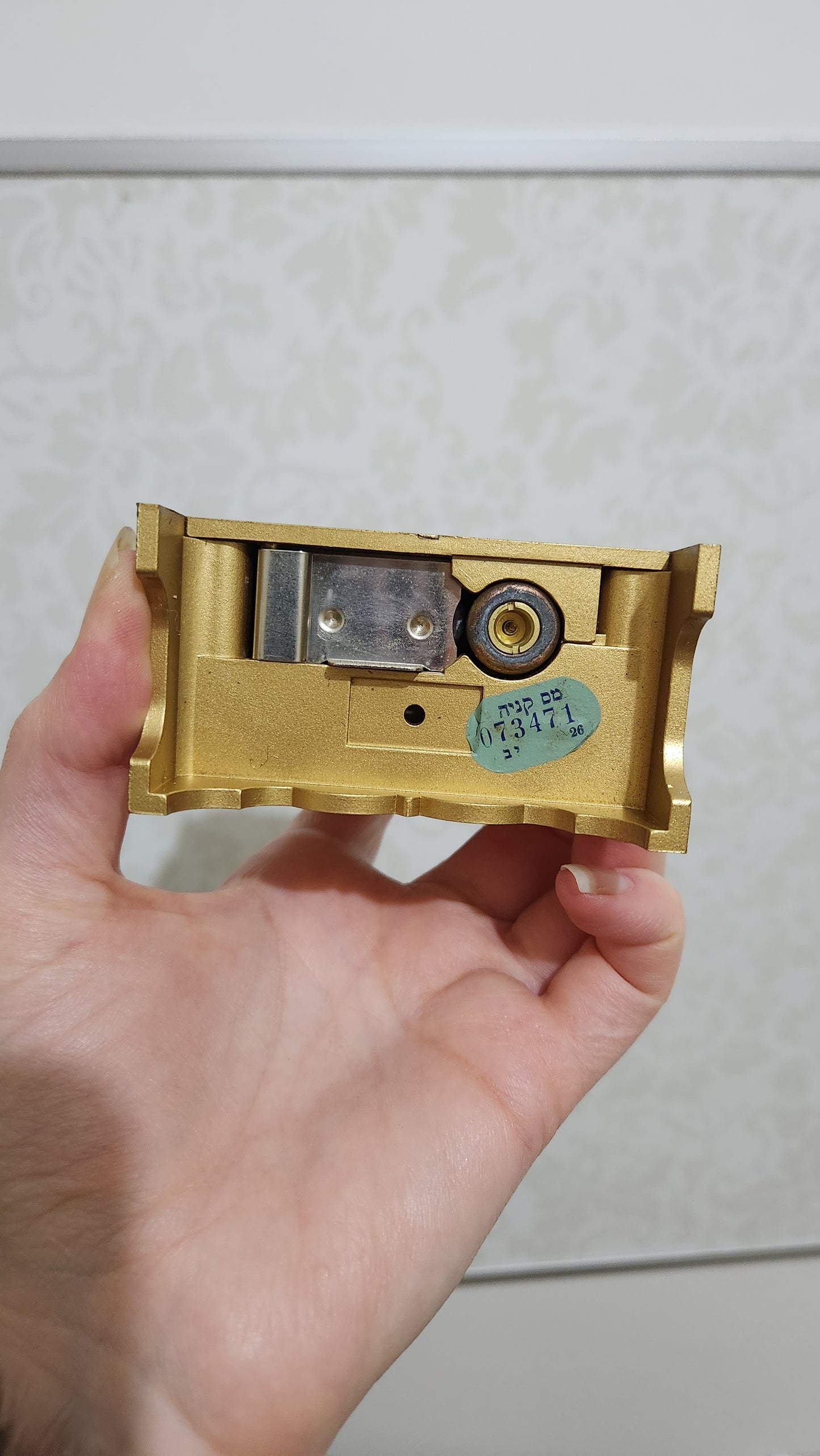 Corona "Carriage Clock" Style Butane Table Lighter