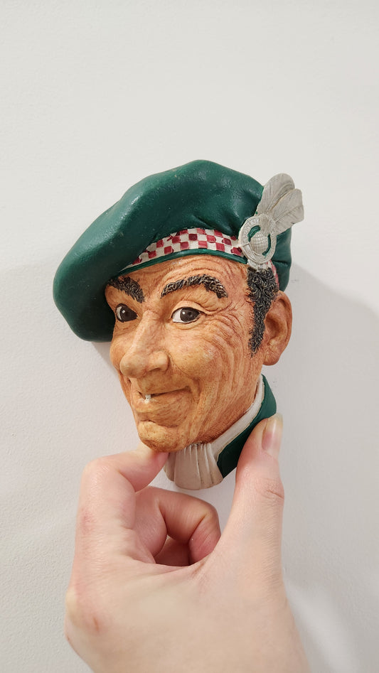 Bossons England "Jock" Scottish Highlander Wall Mask